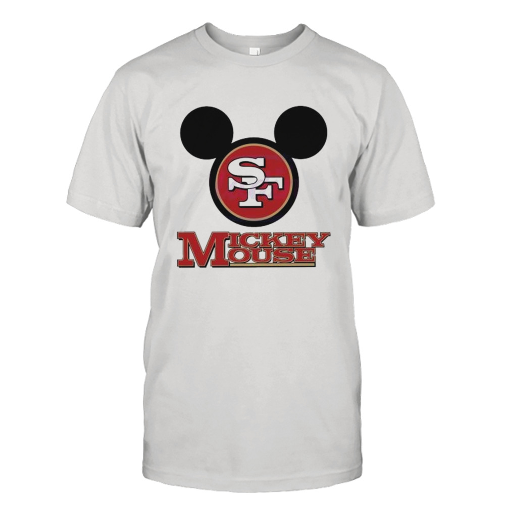 Mickey Mouse San Francisco 49ers Logo 2024 Shirt