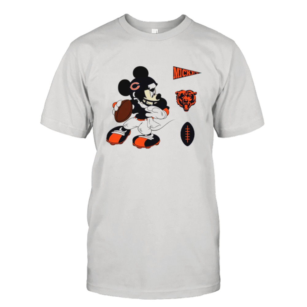 Mickey mouse player Chicago Bears Disney football shirt