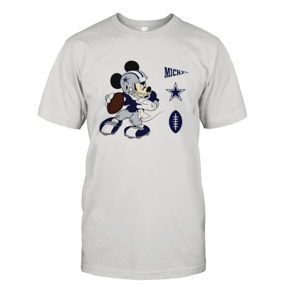 Mickey mouse player Dallas Cowboys Disney football shirt