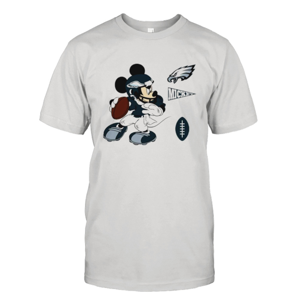 Mickey mouse player Philadelphia Eagles Disney football shirt