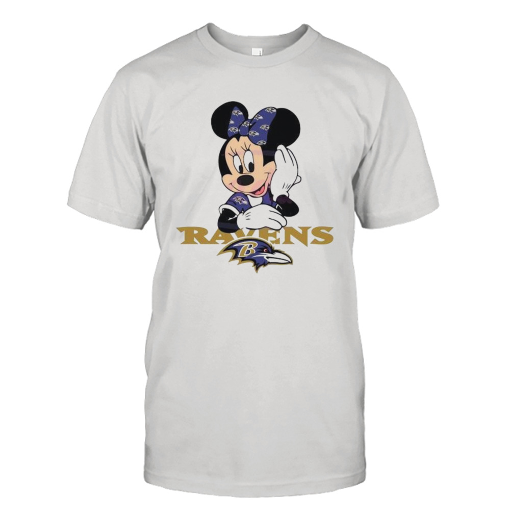 Minnie Mouse Baltimore Ravens Football 2024 shirt