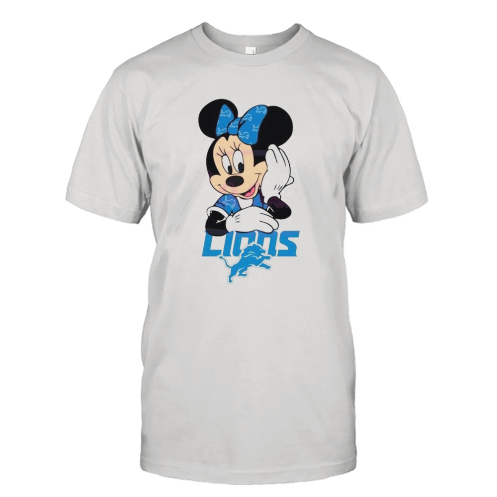 Minnie Mouse Detroit Lions Football 2024 shirt