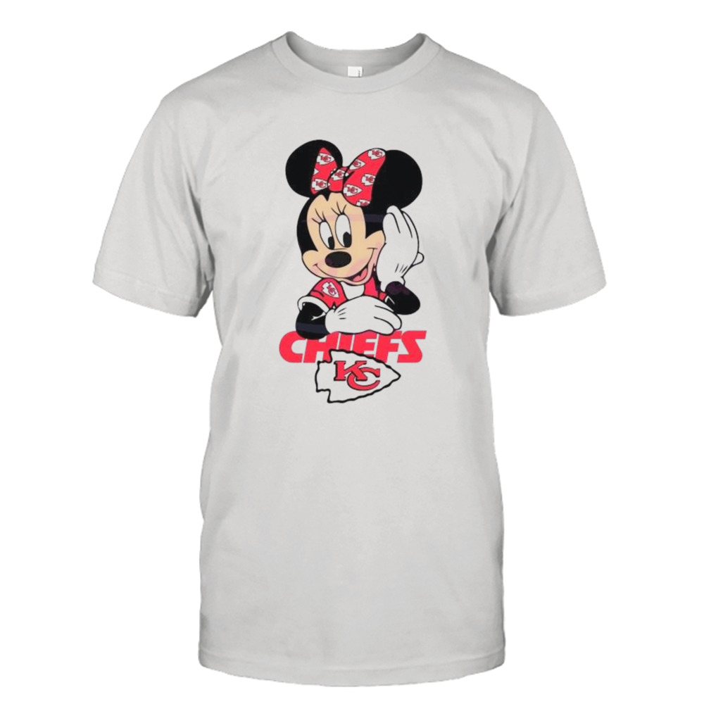 Minnie Mouse Kansas City Chiefs Football 2024 Shirt