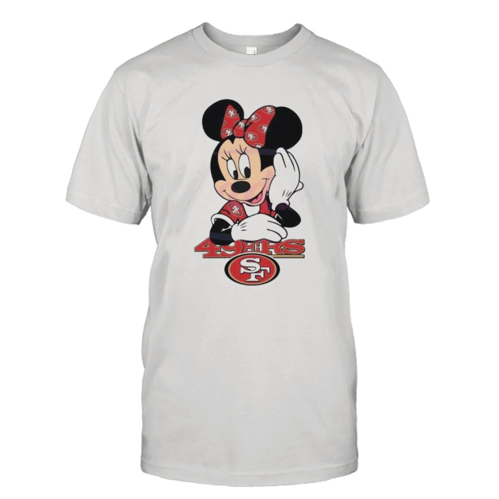 Minnie Mouse San Francisco 49ers Football 2024 shirt