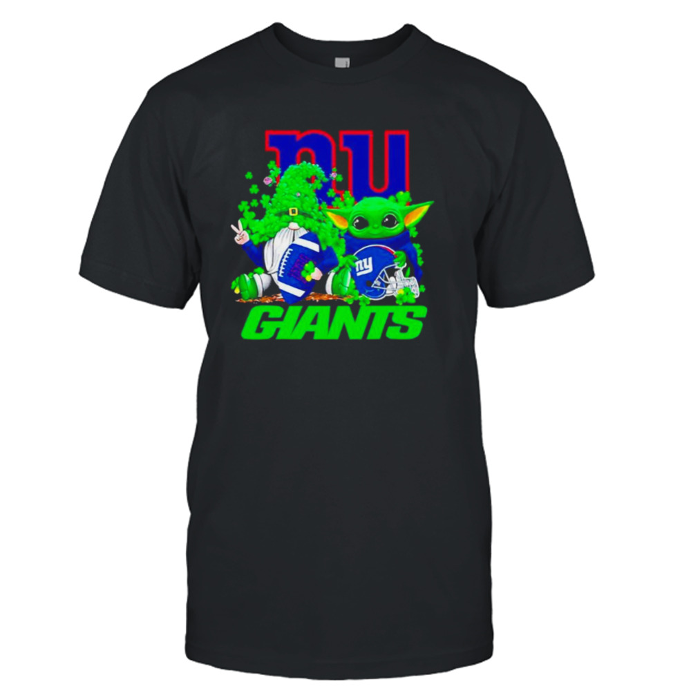 New York Giants Baby Yoda Happy St.Patrick’s Day Shamrock shirt