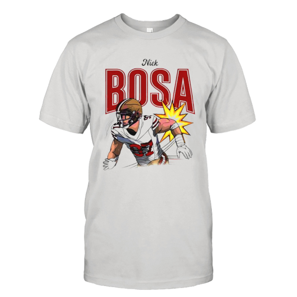 Nick Bosa San Francisco 49ers player football shirt