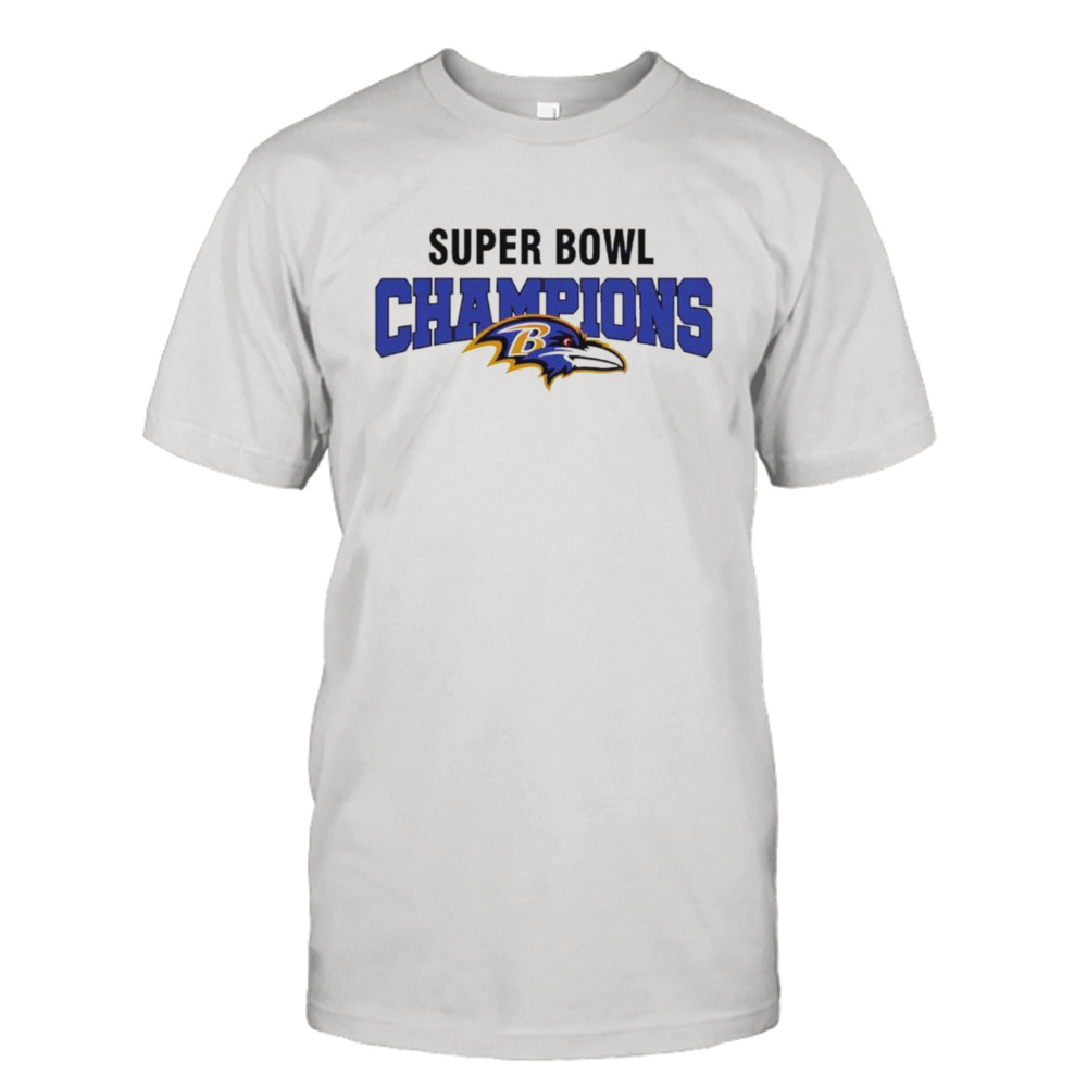 Super Bowl Champions Baltimore Ravens shirt