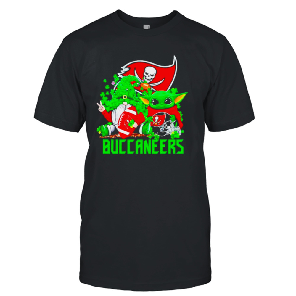 Tampa Bay Buccaneers Baby Yoda Happy St.Patrick’s Day Shamrock shirt