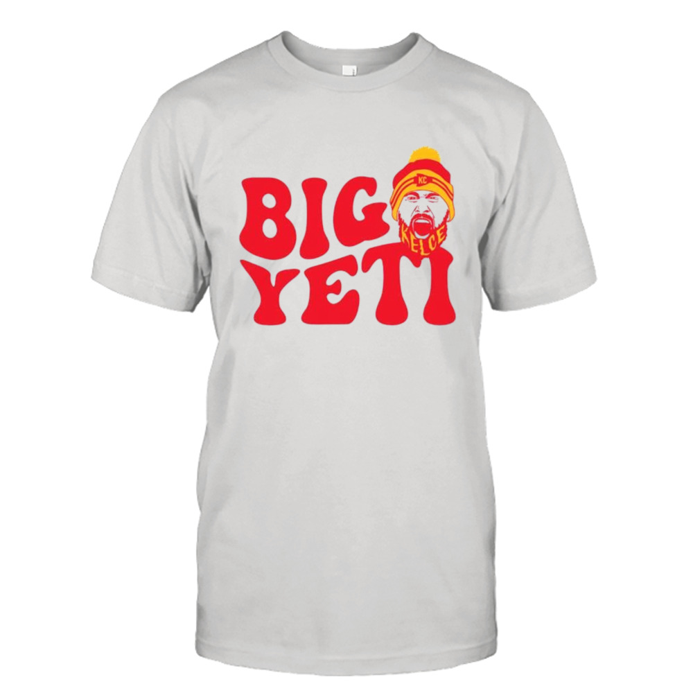 Travis Kelce Kansas City Chiefs football Big Yeti shirt