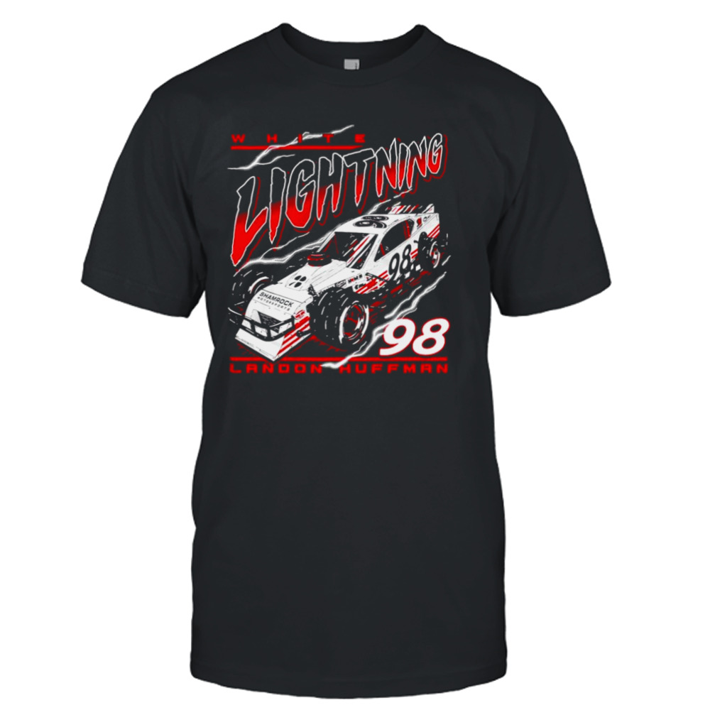 White Lightning Landon Huffman 2024 Modified Tour graphic shirt