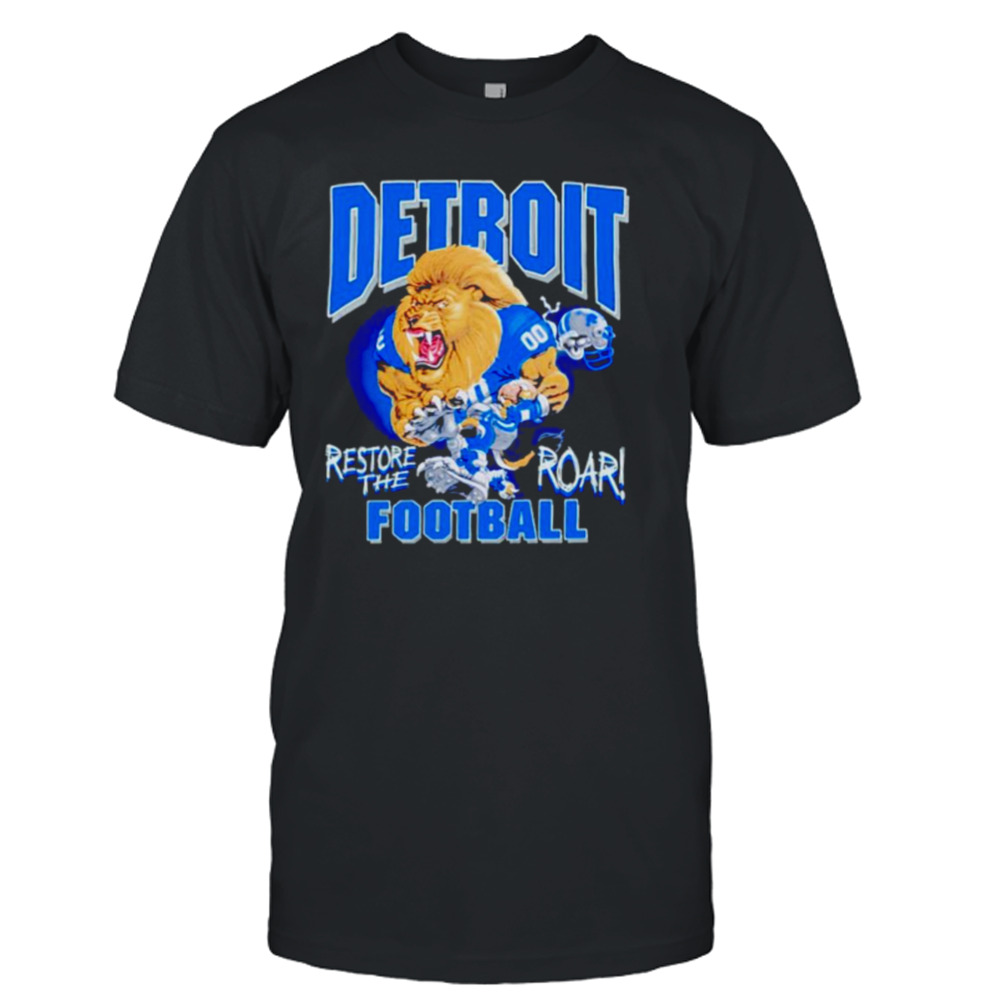 Aidan Hutchinson Restore the Roar Detroit Lions Football shirt