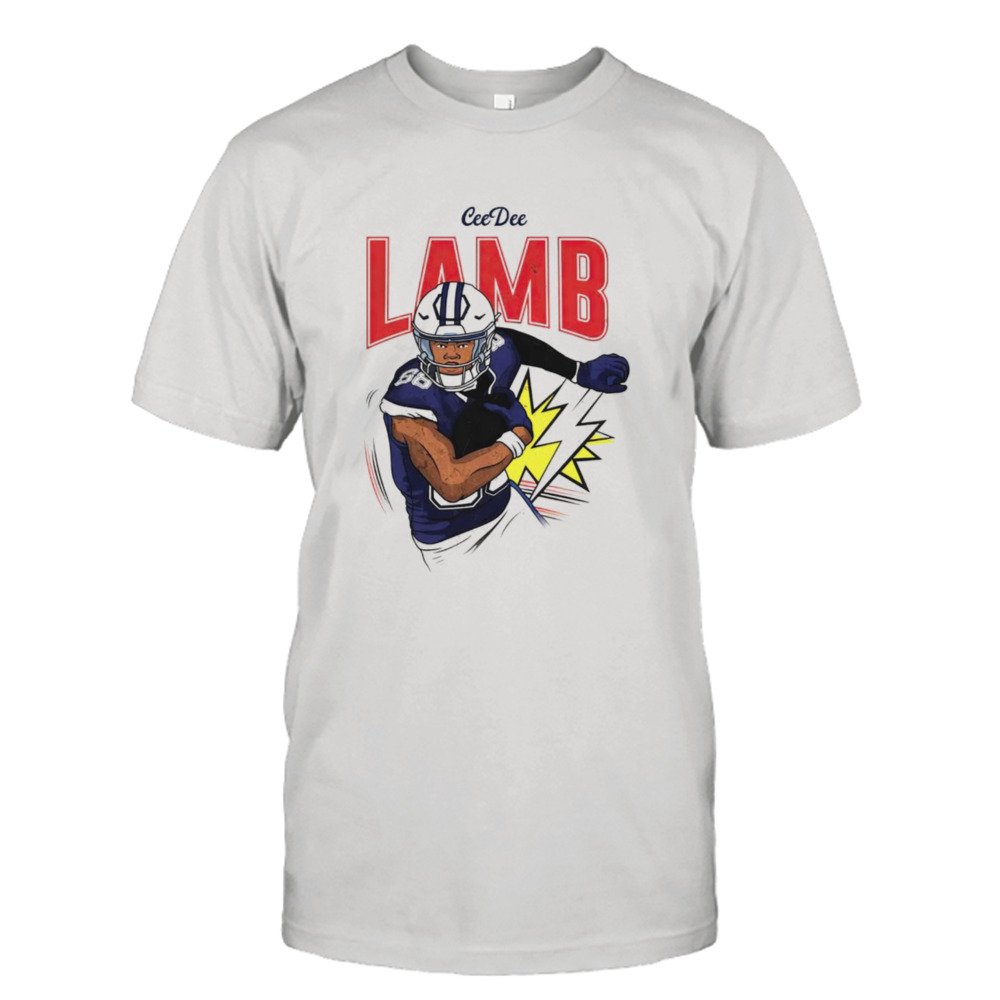 CeeDee Lamb heavyweight cartoon shirt