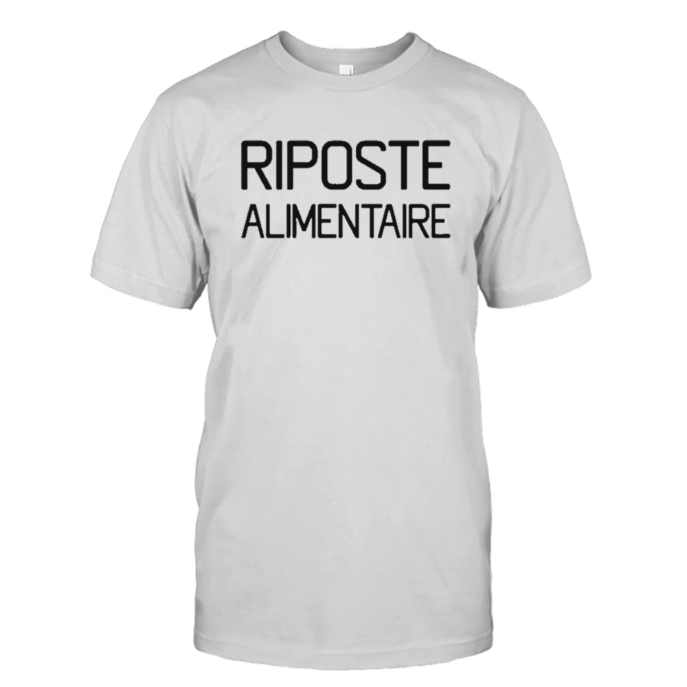 Clpressfr Riposte Alimentaire T-shirt