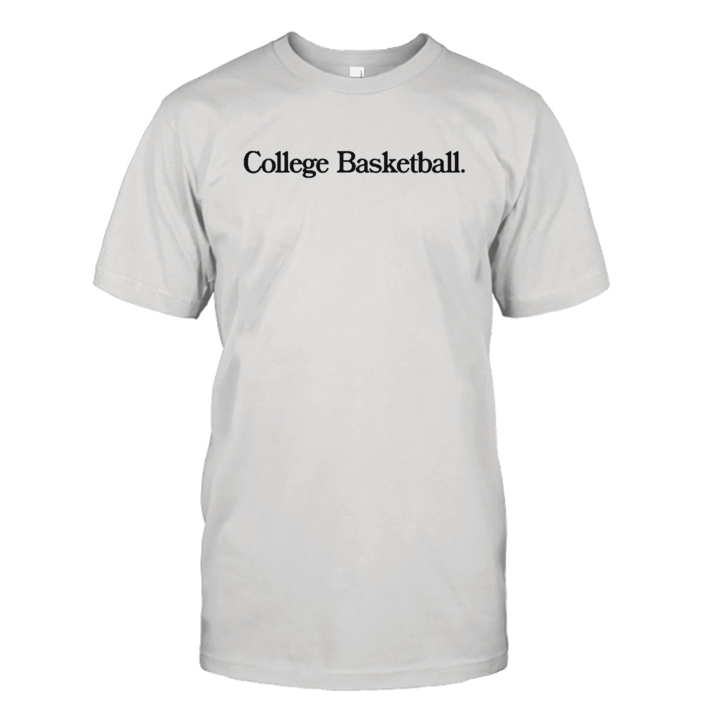 College basketball shirt