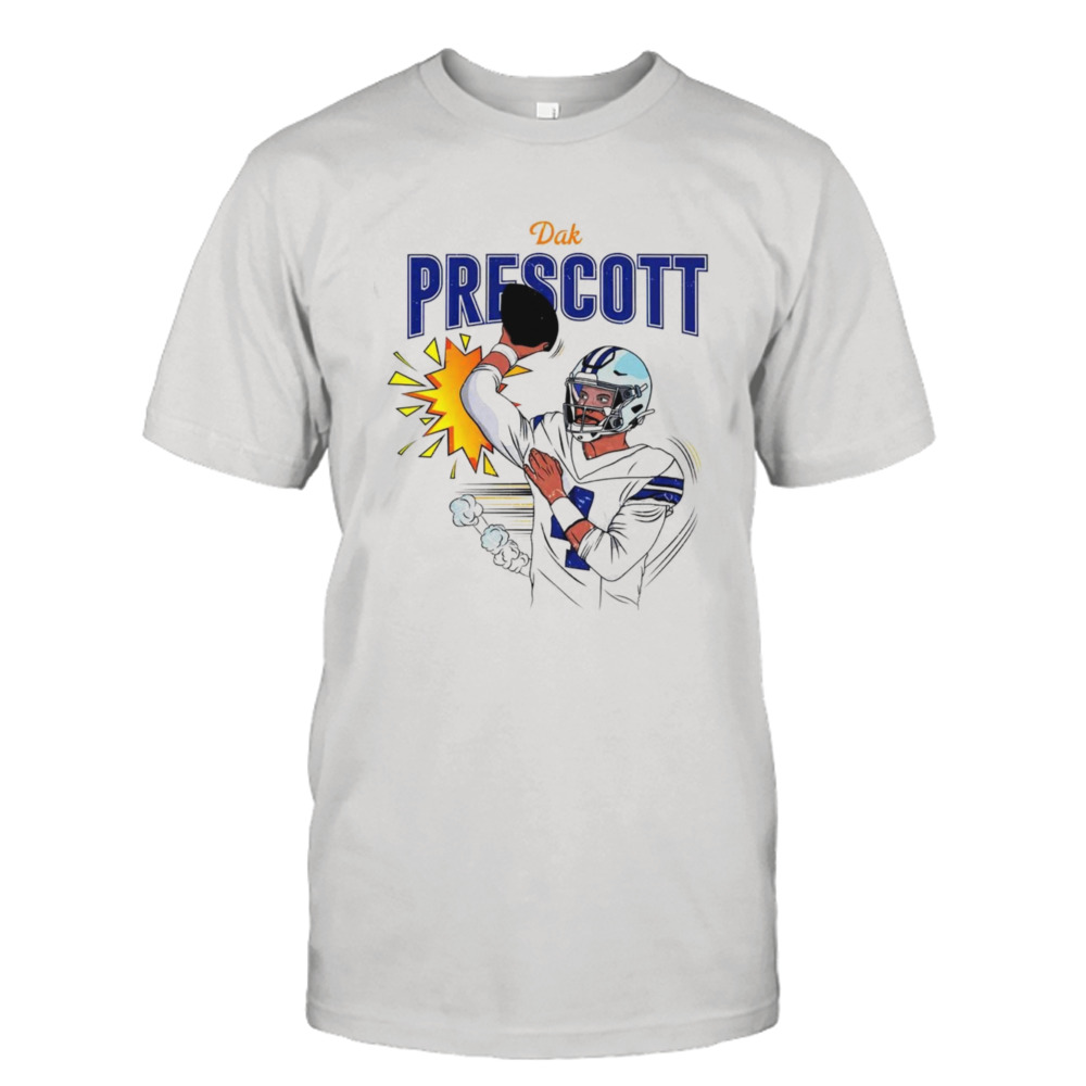 Dak Prescott heavyweight cartoon shirt