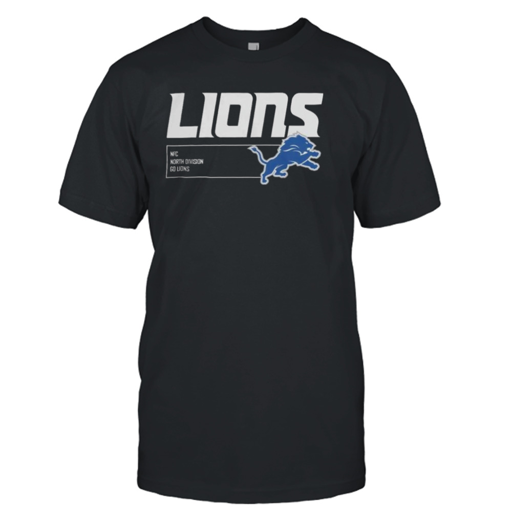 Detroit Lions Blue Division Essential T-Shirts