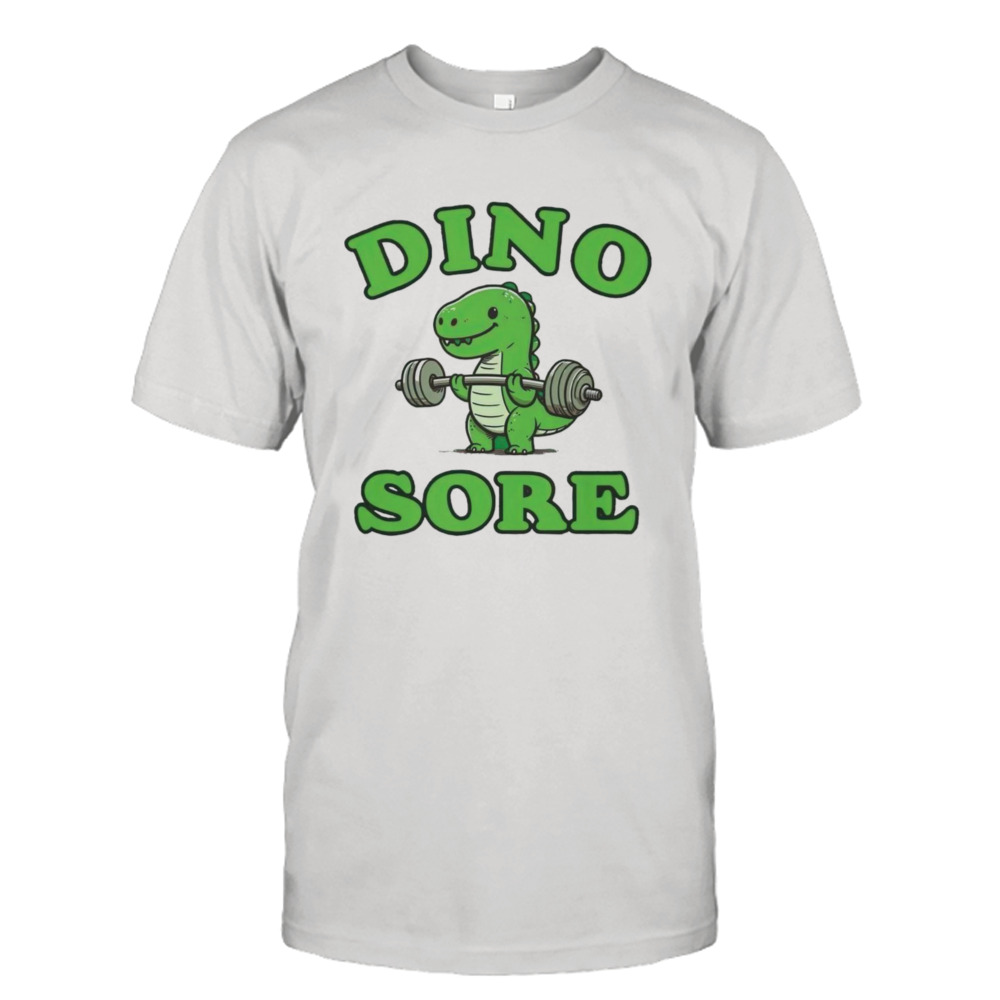 Dinosaur dino sore shirt