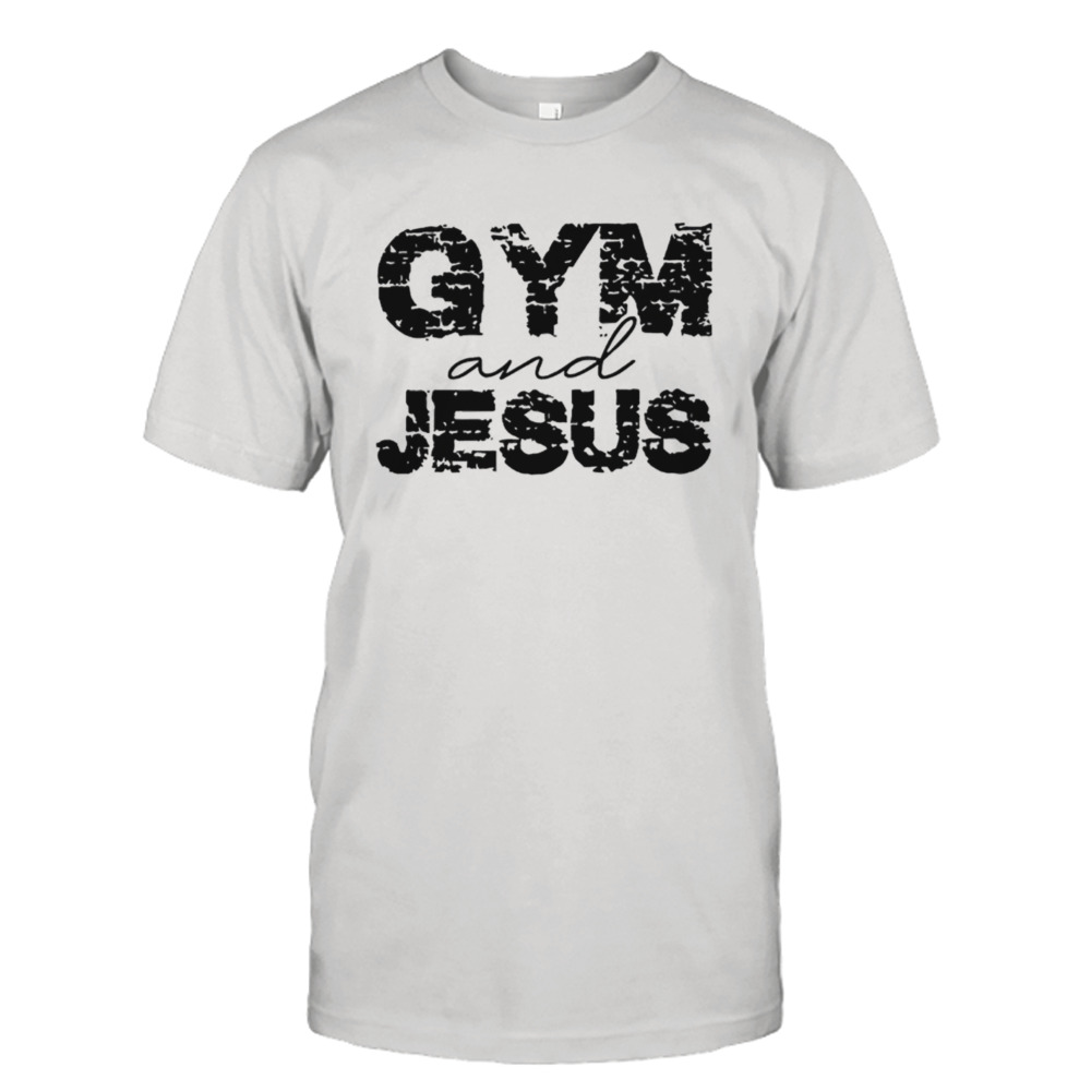 Gym and Jesus shirt