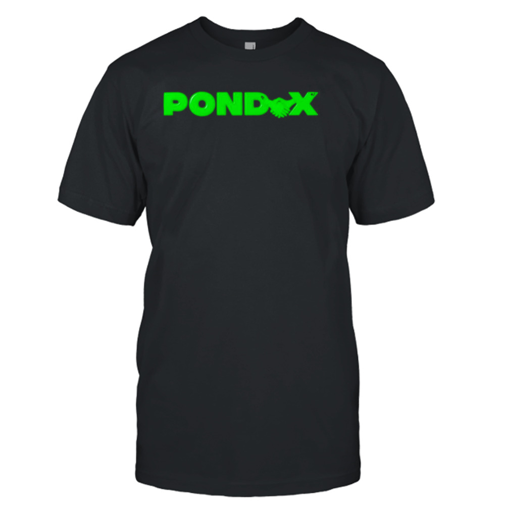 Pond0x logo shirt