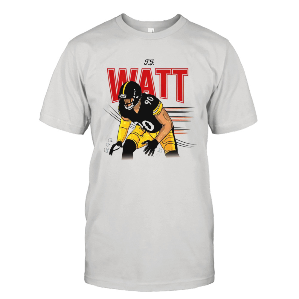 T.J. Watt heavyweight cartoon shirt