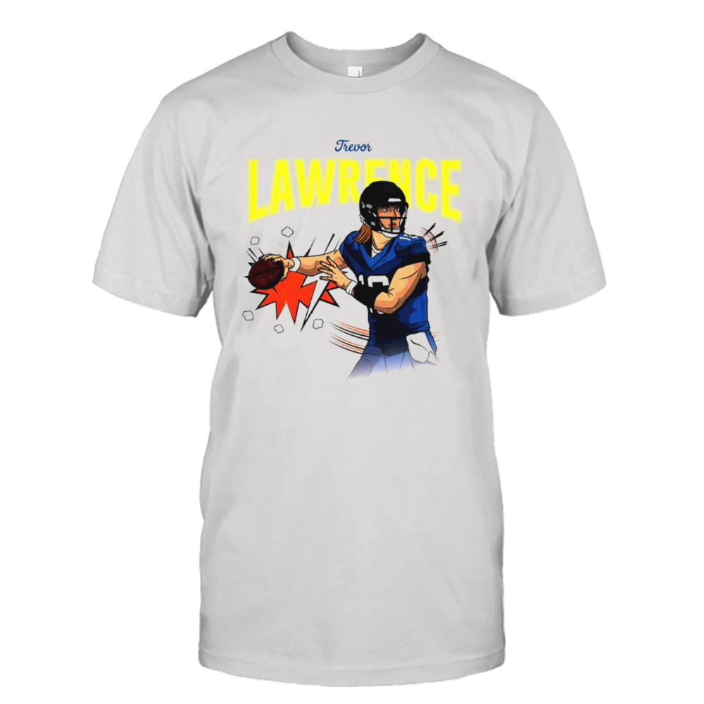 Trevor Lawrence heavyweight cartoon shirt