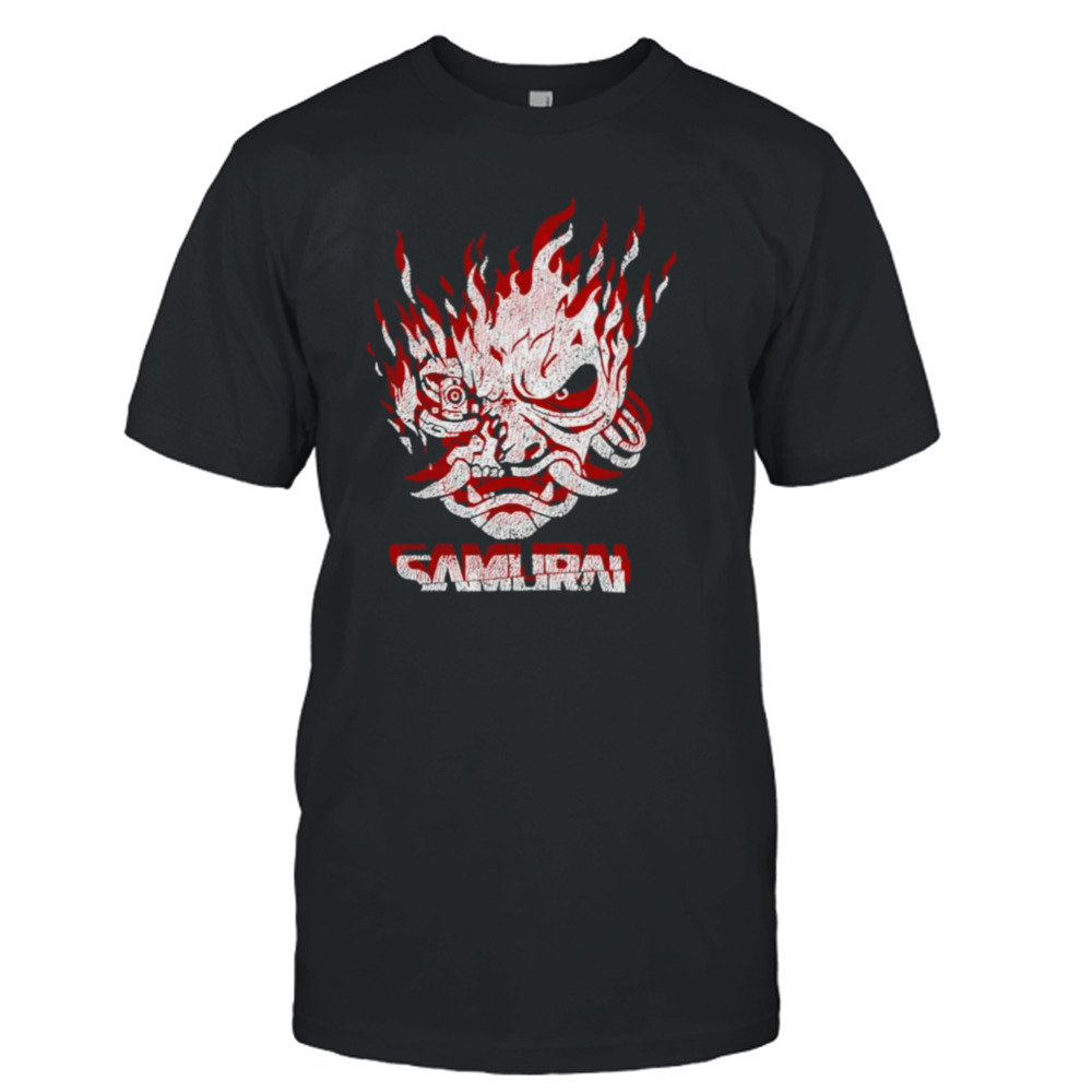 Cyberpunk 2077 Samurai Fan T-shirt