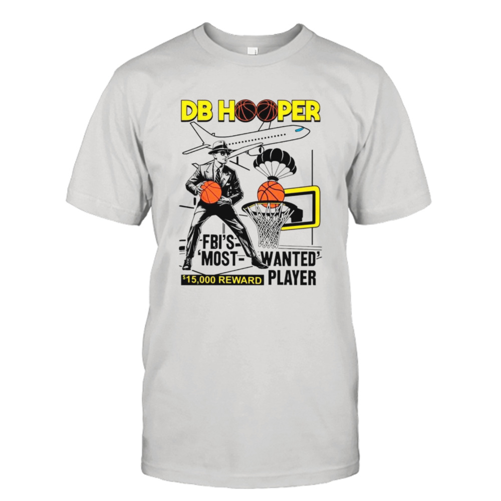 DB Hooper FBI’s ‘most wanted’ player shirt