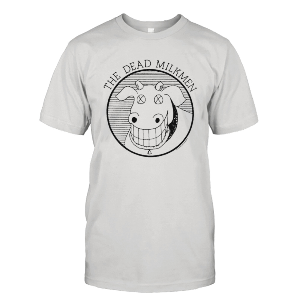 Dead Milkmen Cow logo shirt