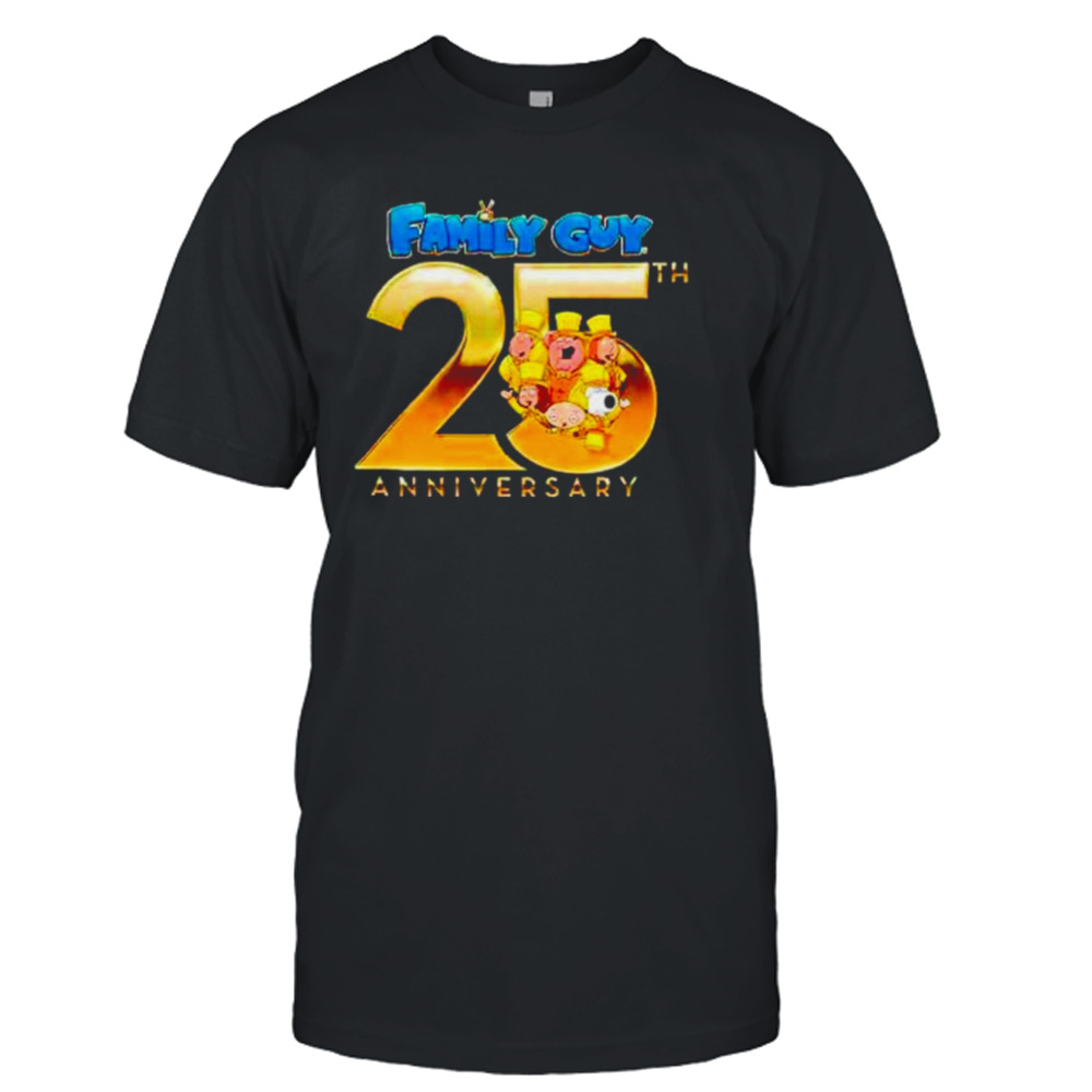 Family guy 25th anniversary shirt