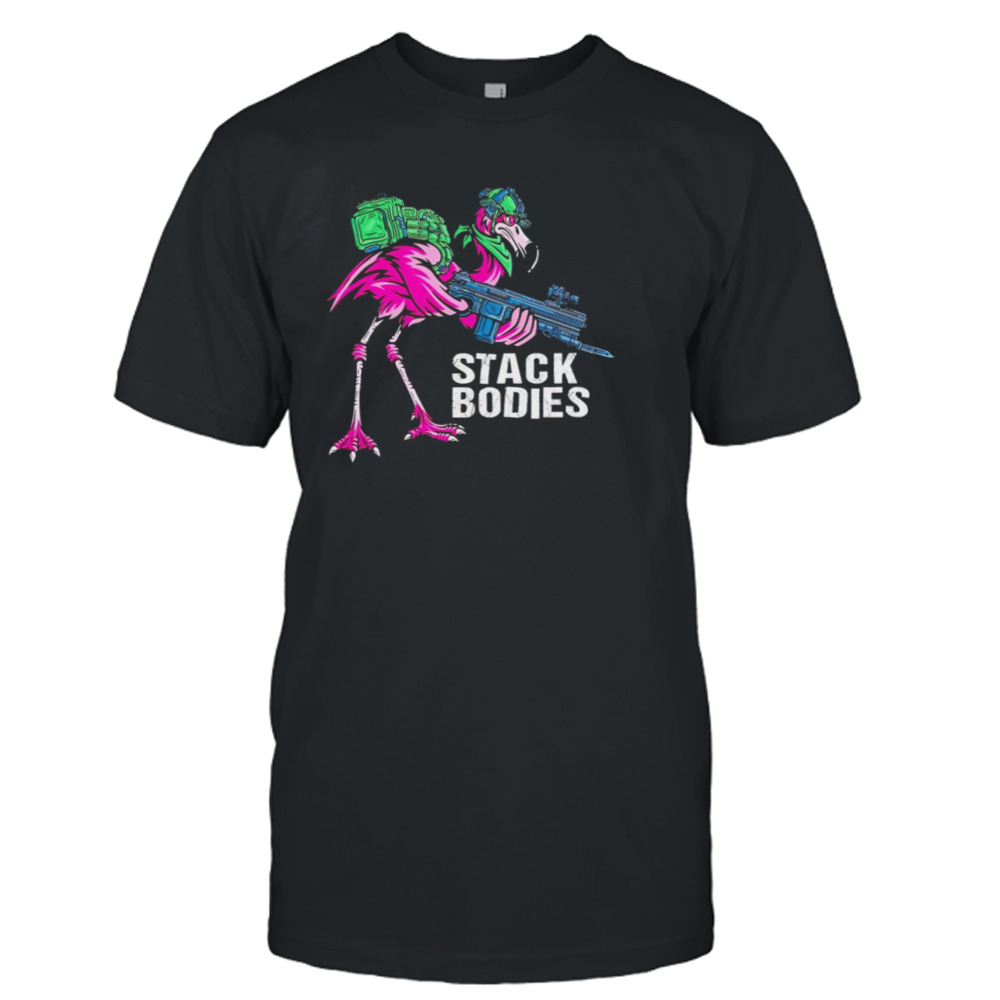 Flamingo stack bodies shirt