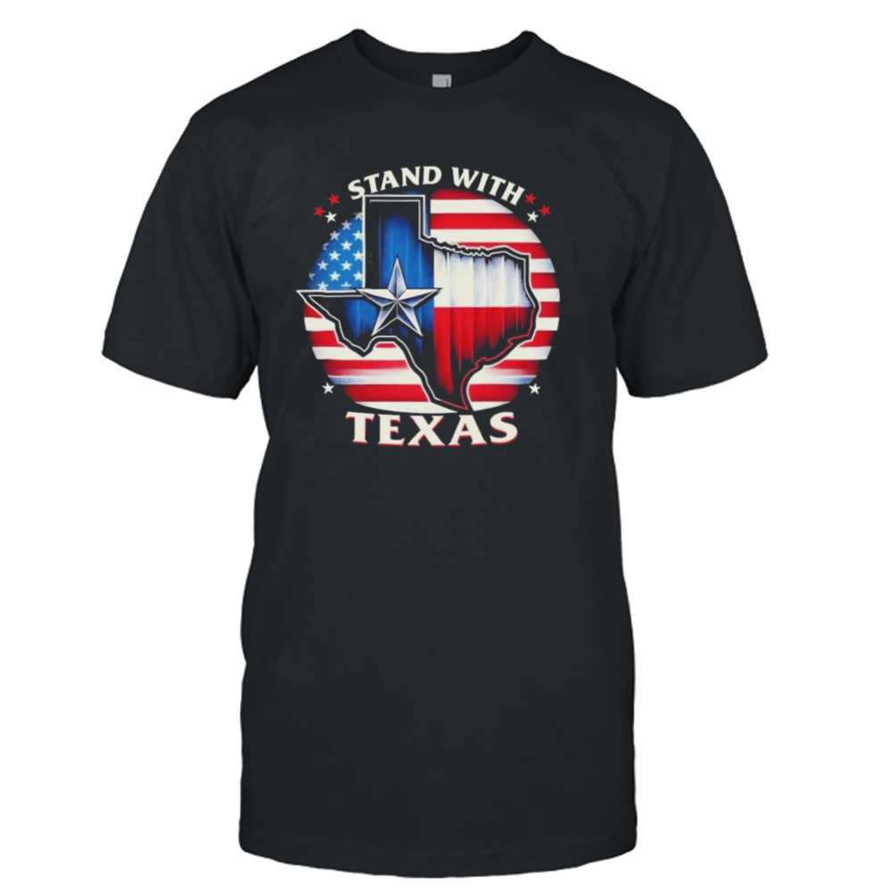 Greg Abbott Stand With Texas T-shirt