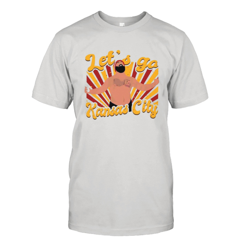 Jason Kelce Let’s go Kansas city shirt