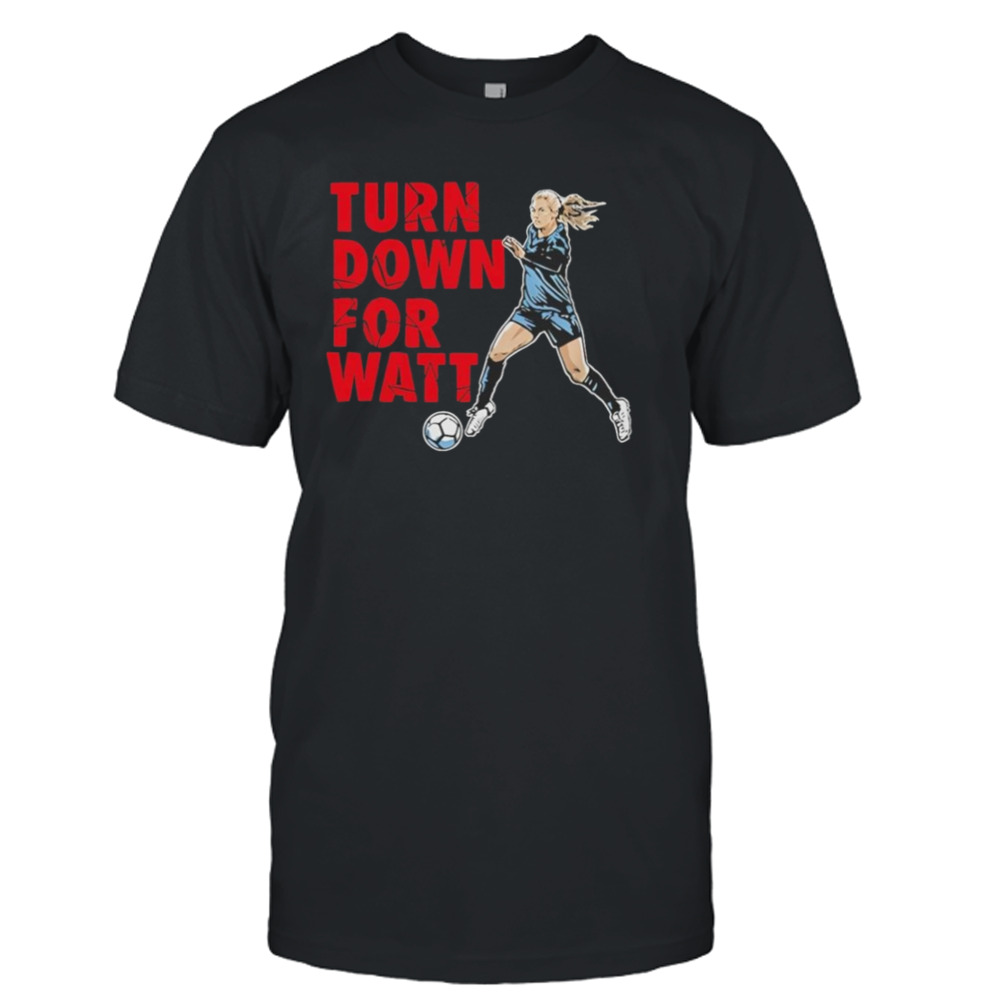 Jj Watt Wearing Kealia Watt Turn Down For Watt T-shirt