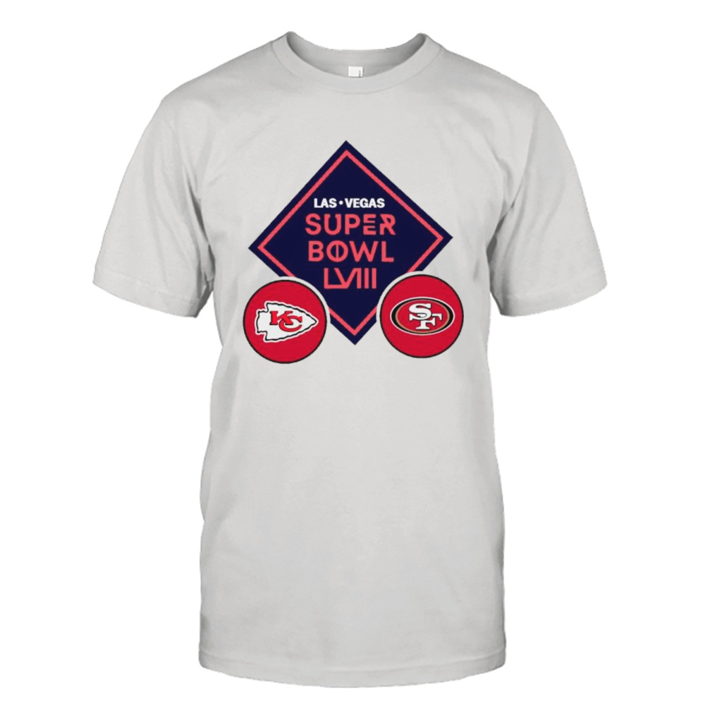 Kansas City Chiefs vs San Francisco 49ers Super Bowl LVIII T-shirt