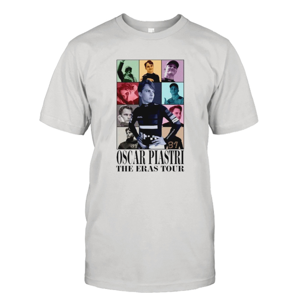 Oscar Piastri the eras tour shirt