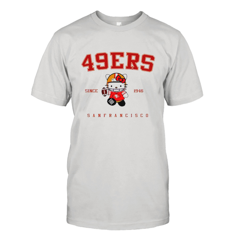 San Francisco 49ers Hello Kitty shirt