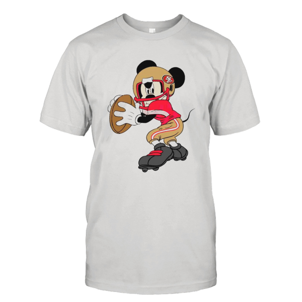 San Francisco 49ers Mickey Mouse football shirt