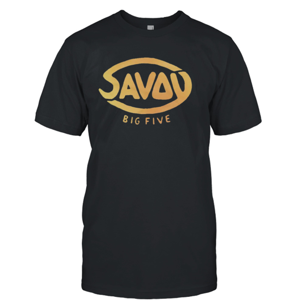 Savoy Big Five logo vintage shirt