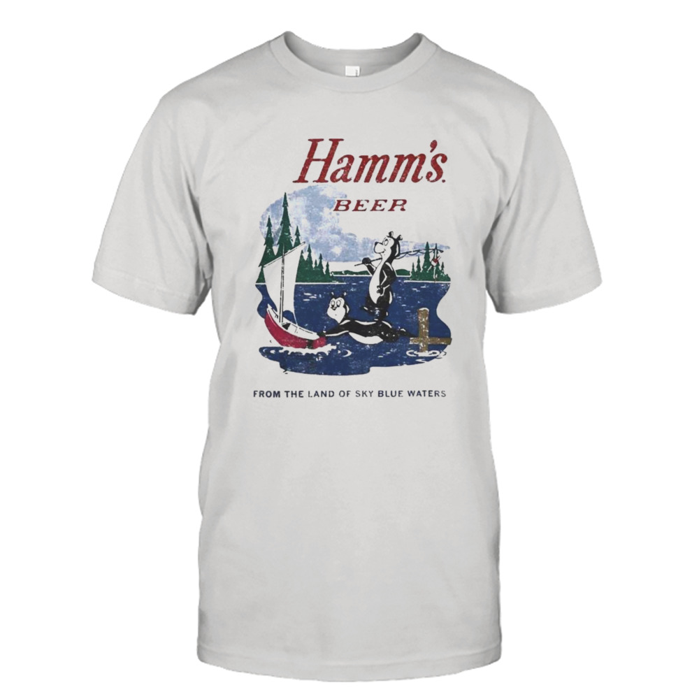 Wear Your Beer Hamm’S Beer Bears At The Lake T-Shirts