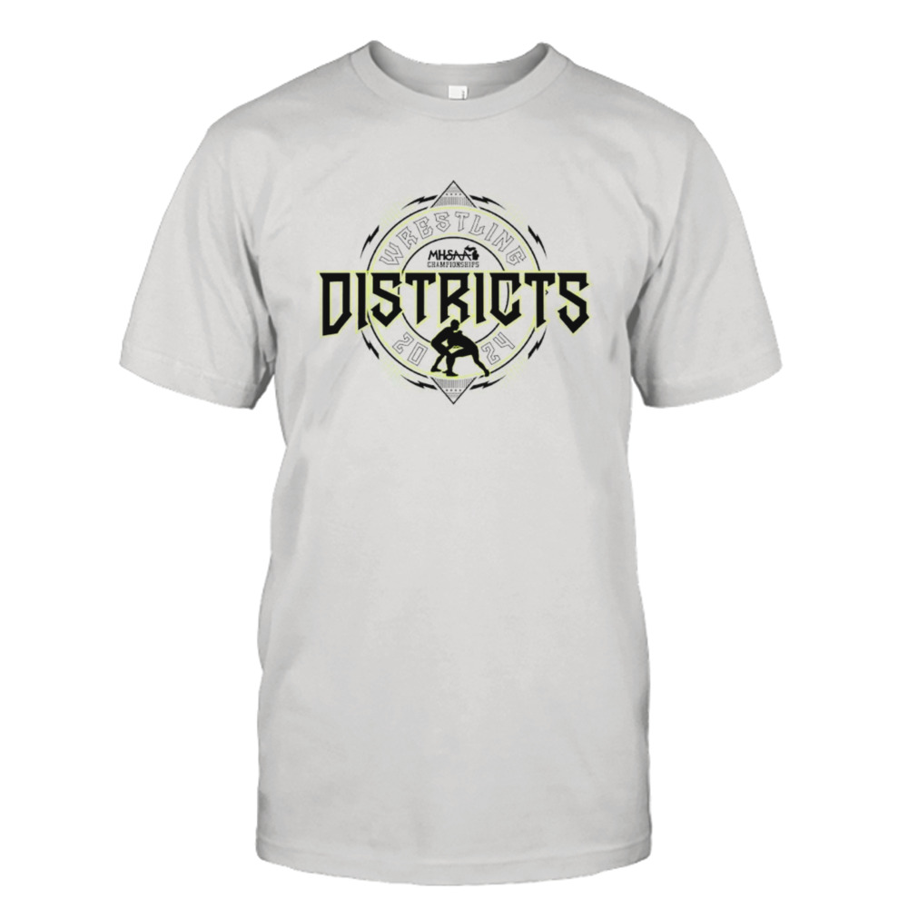 2024 MHSAA Individual Wrestling Districts shirt