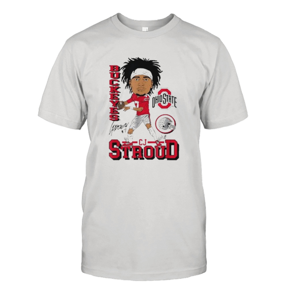 CJ Stroud Ohio State Character shirt