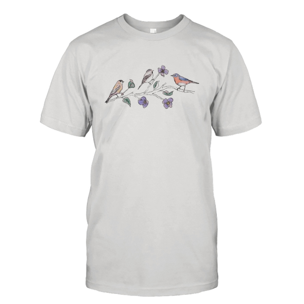 Dreamy three birds shirt