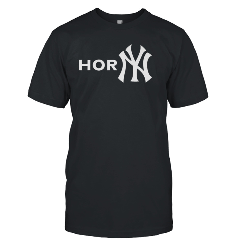 New York Yankees Logo Horn T-shirt