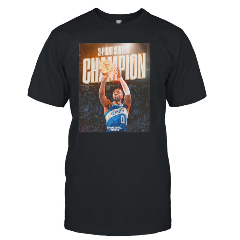 3 Point Contest Champion poster shirt