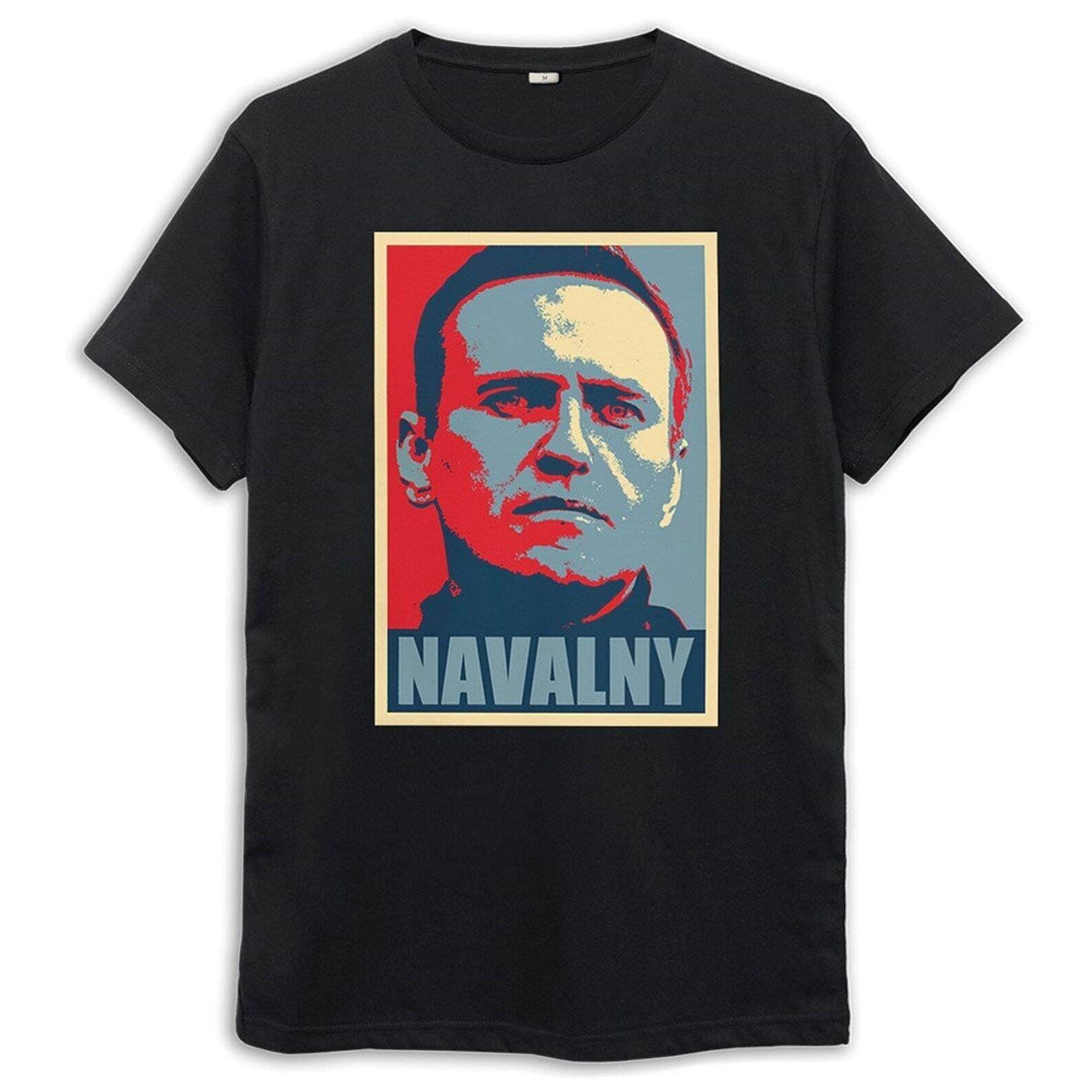 Alexei Navalny Graphic T-shirt, Men's Women's Sizes, Cotton Tee, Full Size