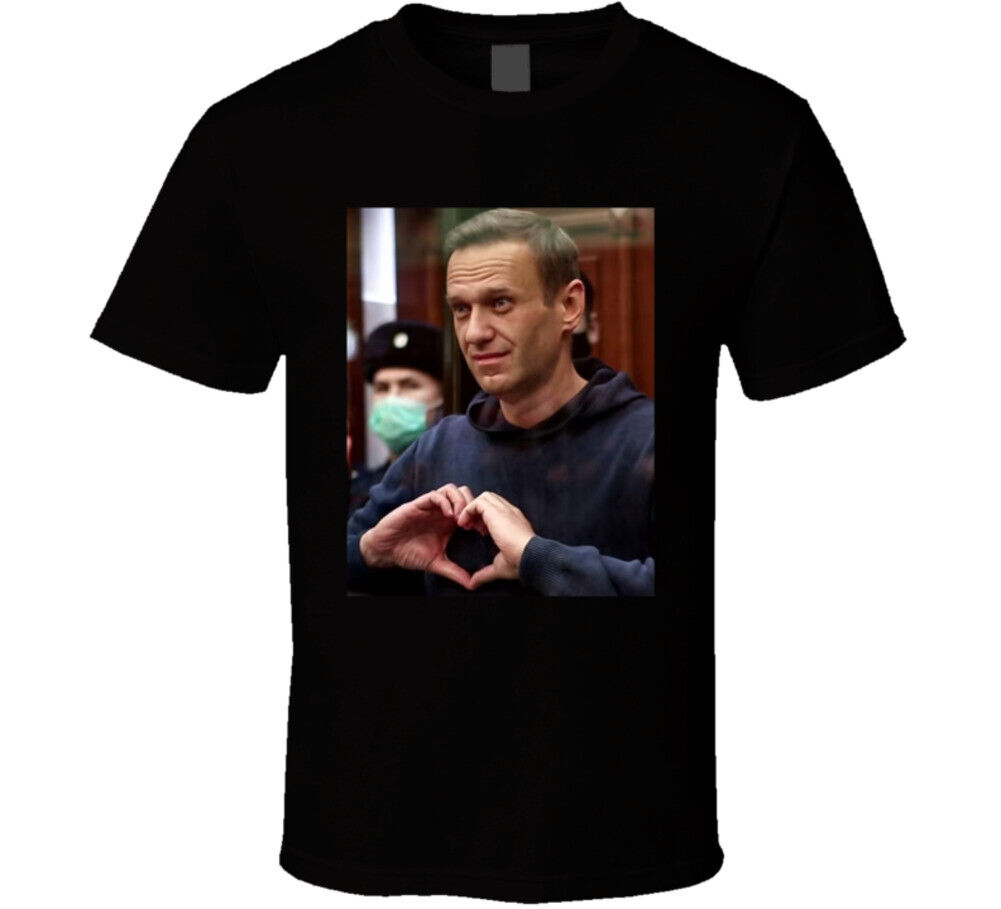 Alexei Navalny Heart Hands Supporter T Shirt