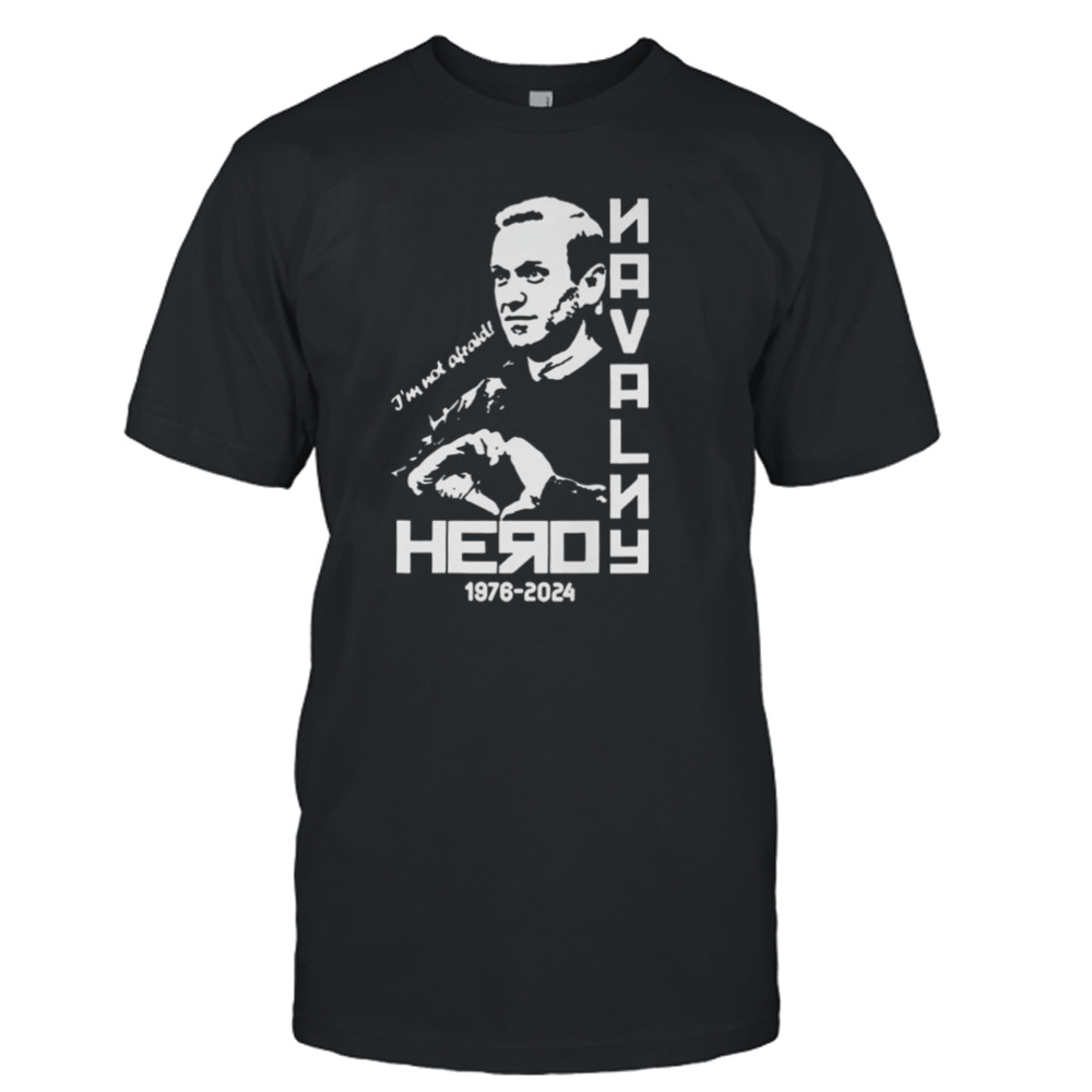 Alexei Navalny Tribute Rip 1976-2024 T-shirt