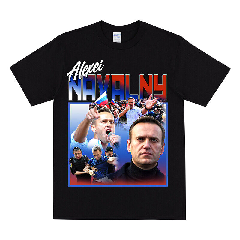 Alexei Navalny Tribute Tshirt, Anti Putin Tee, Free Russia, Russian Politics Tee