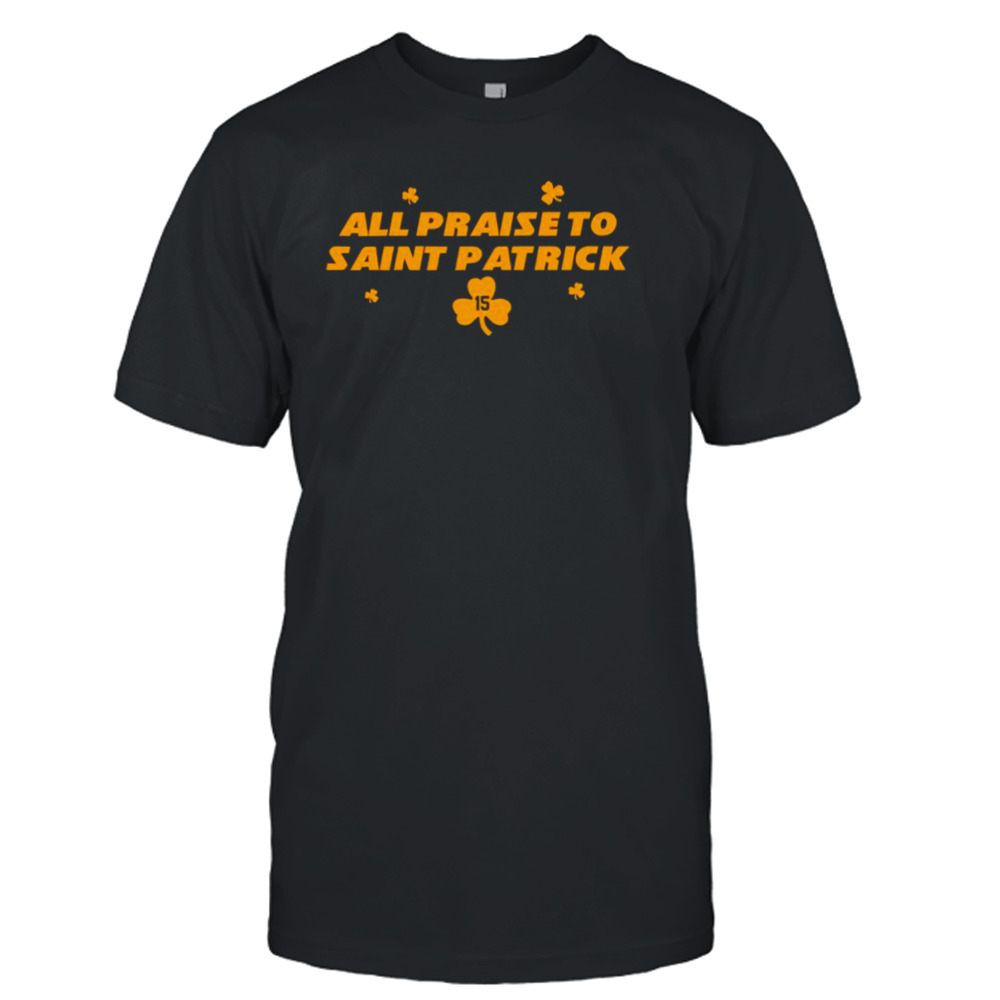 All praise to Saint patrick Kansas city football shirt