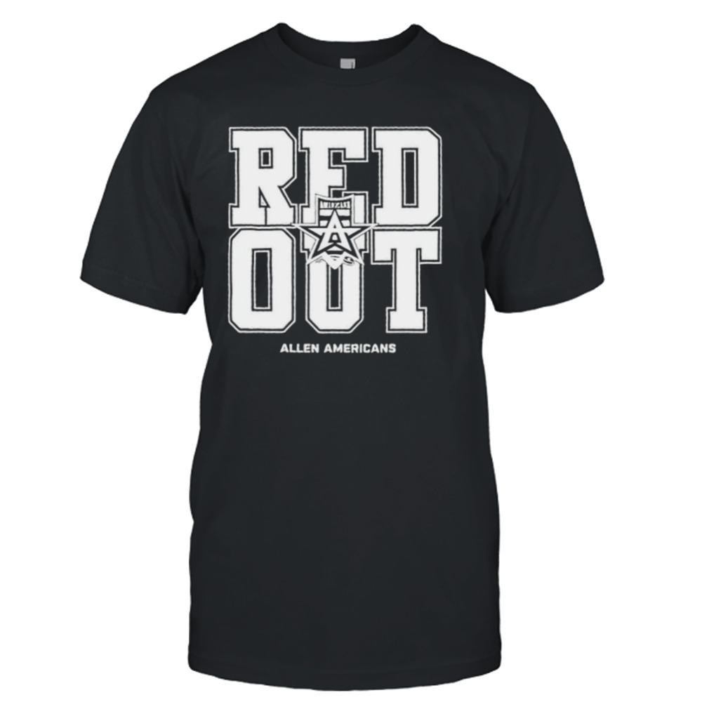 Americans Professional Hockey red out shirt